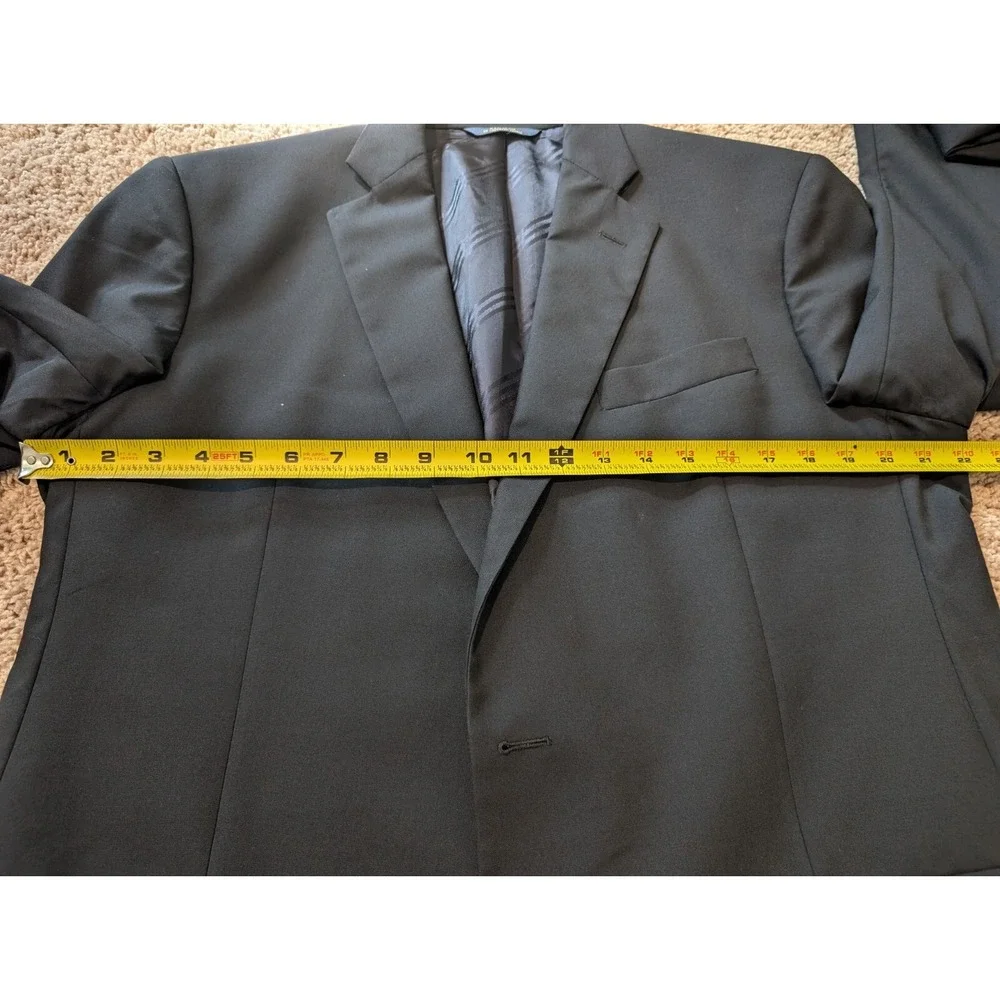 Mens 44 Brooks Brothers 1818 Madison X Loro Piana Black Gold Button Blazer